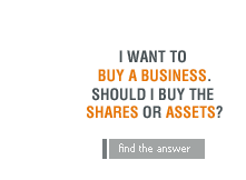 I want to buy a business. Should I buy the shares or assets?